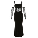 Advbridge Sexy Bodycon Velvet Dresses for Women Spaghetti Strap Corset Slim Waist Slit Evening Party Dress Prom Robe Christmas Vestidos