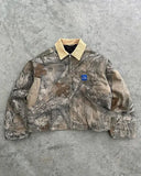Advbridge Retro Camo Jackets Y2K Mens Womens Harajuku Fashion Hip Hop Tactical Camouflage Oversized Jacket V Neck Buttons Jackets Coat