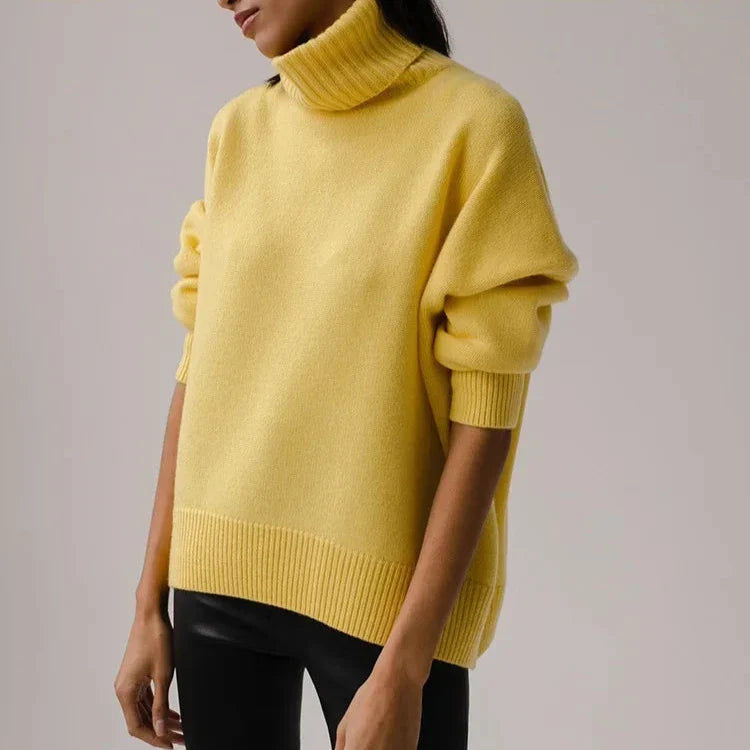 Advbridge aspen outfit winter Kyra Turtleneck Oversize Sweater