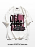 Advbridge Summer Goth Harajuku Design Graphic T-shirt For Men Hip Hop Fashion Cotton Short Sleeve Tee Shirts 2025 New Y2K Streetwear Tops
