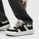 ADVBRIDGE  -  Men’s Trendy Skate Shoes– Cool Street Style, Retro American Design, Thick Sole, Casual & Multipurpose