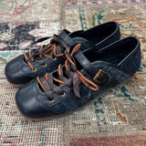 ADVBRIDGE  -  Fashion Sporty Designer Women Shoes Shallow Comfy Casual Shoes Female Buckle Fashion Brand Lace-up Ballet Flats Zapatos De Mujer