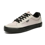 Advbridge 2025 Sneakers Casual Men Designer Punk Board Shoes Fashion Leather Canvas Breathable Height Increased Flat Platform White Shoes