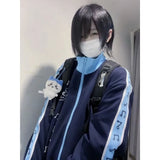 Advbridge Japanese Zipper Hoodie Female Autumn Winter 2024 Fleece Subculture Coat Y2k Harajuku Women Kawaii Casaul New Loose Jackets