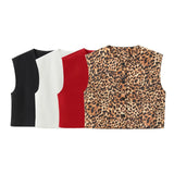 Advbridge  2024 Women's Flared Vest Vest Summer Jackets Zevity Sleeveless Woman Traffic Working Female Elegant Luxury Coat Coats