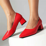 Advbridge Women Shoes  Ladies Dress Pumps Large Size 40-43 Pointed Toe Party Office High Heel Shallow Mouth Shoes Female Dropshopping
