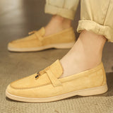 Advbridge  High-quality Luxury Green Moccasins Men Brand Suede Loafers Fashion Tassel Flat Casual Shoes Men Breathable Slip On Shoes 2024