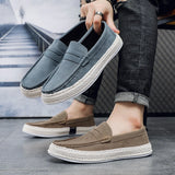 ADVBRIDGE  -  Tassel Suede Loafers Man Moccasins Comfy Flat Men's Summer Shoes Fashion Slip-on Driving Casual Shoes For Man chaussure hommes
