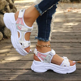 ADVBRIDGE  -  New Summer Fashion Wear-resistant Height-enhancing Sandals Comfortable Non-slip Beach Casual Thick-soled Sports Shoes for Women
