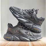 Advbridge Fashion Sneakers Spring New Men Shoes Breathable Running Shoes Comfortable Casual Shoes Mesh Athletic Shoes for Men