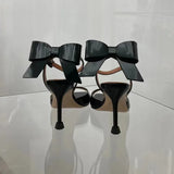 Advbridge New Luxury Ladies New Bow Stiletto Shoes Fashion Pumps Female Sexy Fashion Party Wedding High Heels Sandals Pumps