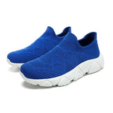 ADVBRIDGE  -  Breathable Slip on Male Vulcanized Shoes Men Casual Shoes Lightweight Men's Casual Sneakers Soft Anti-slip Flats Outdoor Loafers