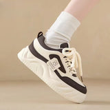 Advbridge Sneakers Woman Footwear Sports High on Platform Athletic Stylish Dad Shoes for Women Vulcanized Shoe Daily Routine Trends