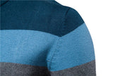 Advbridge Fashion Sweater Men Pullover Cotton Striped Sweaters Male Autumn Winter Trend Jersey Mens Sweaters Basic Boy Jumpers