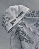 Advbridge Cardigan hoodie men Y2K retro spring and autumn women embroidery personalized pattern street street hoodie long sleeves