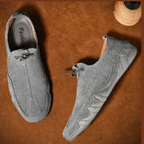 Advbridge Mens Sneakers Casual Slip On Loafers Outdoor Light Flats Autumn Leather Shoes Comfortable Mens Sneaker Lychee elegant shoes