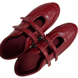 ADVBRIDGE  -  Women Loafers Shoes Fashion Retro Sandals Flats Elegant Woman Summer Shoes Trend Designer Shallow Cozy Lolita Shoes for Women