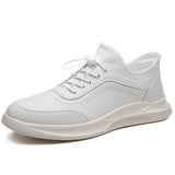 ADVBRIDGE  -  Casual Shoes Men's Spring New Style Mens Soft Soled Sports Shoes Breathable White Travel Shoe Luxury Sneakers Loafers Men Tackie