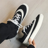 ADVBRIDGE  -  Spring New Niche Low-Top Canvas Shoes Men's Shoes2025 Summer Breathable Season Comfortable Sneaker Breathable Comfortable