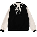 Advbridge American States New Fashion High Street Stitching Contrast Pilot Jacket Y2K Harajuku Retro Couple Casual Joker Top Men And Women