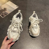 Advbridge High on Platform Shoes for Women Spring Autumn Sports Sneakers Woman Footwear Athletic Vulcanized Shoe Fashion  Trends Light