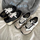 ADVBRIDGE  -  Retro Casual Shoes Women Spring New Edition Embroidered Design Versatile Sports Leisure Comfortable Lightweight sneakers