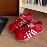 ADVBRIDGE  -  Retro Fashion Trend Casual Flat Ballet Style Single Shoes for Women New Spring Comfortable Versatile Shallow Mouth Sneakers