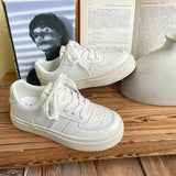 ADVBRIDGE  -  Little White Shoes for Womens New Small and Popular Japanese Student Cricket Shoes Autumn Leisure Trend Leather Sneakers Women