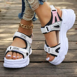 ADVBRIDGE  -  New Summer Fashion Wear-resistant Height-enhancing Sandals Comfortable Non-slip Beach Casual Thick-soled Sports Shoes for Women