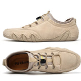 Advbridge Mens Sneakers Casual Slip On Loafers Outdoor Light Flats Autumn Leather Shoes Comfortable Mens Sneaker Lychee elegant shoes