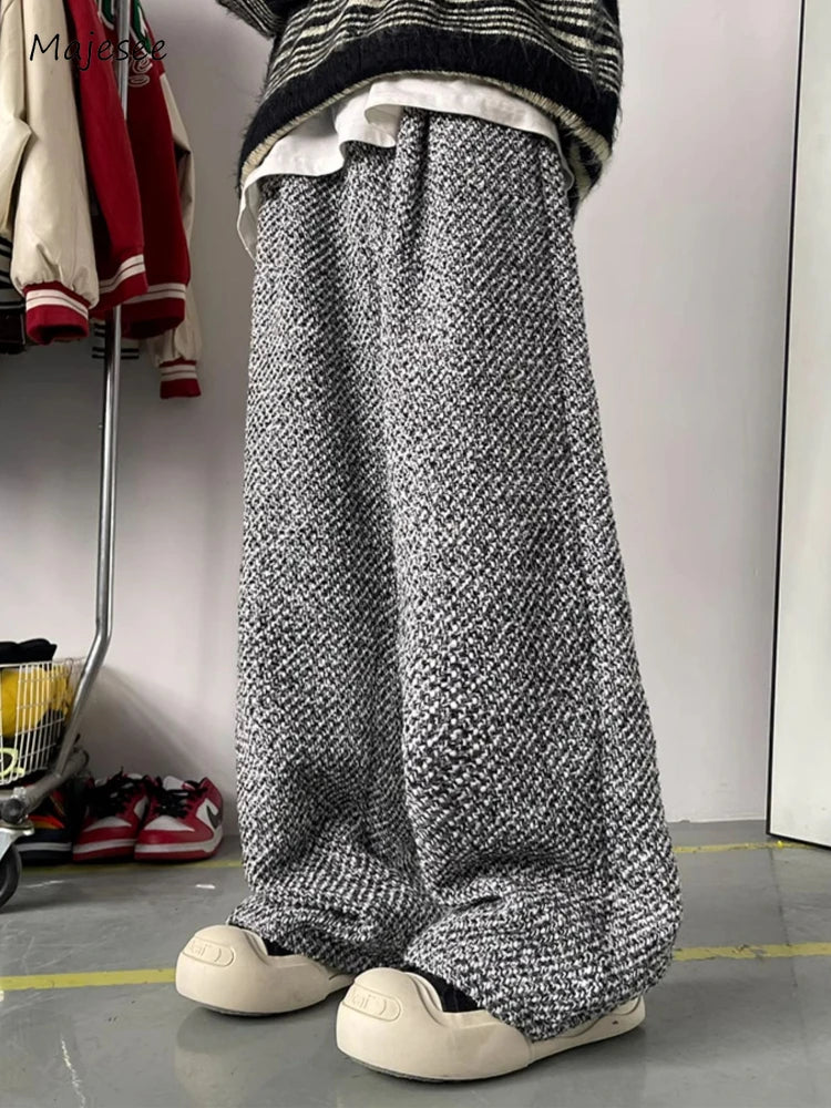 Advbridge Pants Men Autumn Advanced American Style High Street Mopping Simple Fashion All-match Hip Hop Trousers College Popular Casual