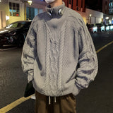 Advbridge Men's Sweater Turtleneck Half Zipper Up Autumn Winter Cold Blouse Y2k Sweaters Quality Jumpers Male Knit Polo Pullover B113