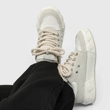 ADVBRIDGE  -  Men’s Trendy Skate Shoes– Cool Street Style, Retro American Design, Thick Sole, Casual & Multipurpose