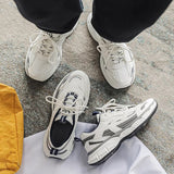 Advbridge Mesh Chunky Mens Sneakers White Breathable Fashion Outdoor Sports Shoes Vulcanized Casual Male Designer Running Athletic Shoes