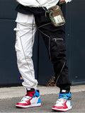 Advbridge Men's Cargo Pants Techwear Multi Pocket White Male Trousers Multipockets Sports Joggers Summer Stacked High Quality Aesthetic