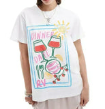 Advbridge Harajuku New Lemon Graphic T Shirts Streetwear Gothic Clothes All Cotton  Oversized Grunge Y2k Top Goth Men Women Clothing