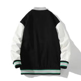 Advbridge Spring New Fashion Casual Loose Quality Patchwork Knit Coat Men Jacket jinquedai