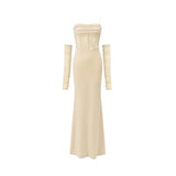 Advbridge Sexy Bodycon Velvet Dresses for Women Spaghetti Strap Corset Slim Waist Slit Evening Party Dress Prom Robe Christmas Vestidos