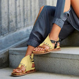 ADVBRIDGE  -  35-43 yards big yards flat sandals Roman shoes new clip toes exposed toes punk European and American style