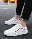 ADVBRIDGE  -  High Quality Men's Leather Casual Sneakers Man Classic Versatile White Shoes Comfortable Outdoor Walking Shoe Male Shoes