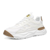 ADVBRIDGE  -  Men's thick sole mesh casual sports shoes summer new breathable soft sole non-slip comfort outdoor running shoes young sneakers