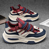 ADVBRIDGE  -  Fashion Platform Vulcanized Sneakers Men Korean Casual Shoes For Men Street Style Chunky Social Men's Sneakers Shoes Male Punk