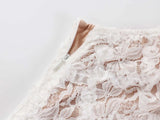 ADVBRIDGE  -  Design Sense Women's Popular Suspender Ruffle Dress, Backless Lace Sexy Hip Long Skirt