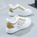 Advbridge Sneakers Woman Footwear Sports Athletic White Shoes for Women Spring Autumn Walking Original New In Stylish Aesthetic A H