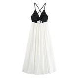 Advbridge Women's Patchwork Dress Robe Dresses on Sale Clearance Sexy Costume Long Femme Elegant Fashion Summer De Soiree