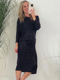 ADVBRIDGE  -  New Women's Holiday Party Cocktail Party Sparkling Sequined Dress Fashion Temperament Elegant Sexy Sequined Evening Dress