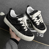 ADVBRIDGE  -  Men's Trendy Shoes–2025 Spring New Arrivals, Versatile Low-Top Canvas Sneakers for Students. Ideal for Teenagers As Casual Shoes