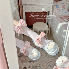 Advbridge Original Thick Soled Sponge Cake Shoes Dopamine Lolita Girls' Single Shoes Japanese Loli Tea Party Cute Student Single Shoes