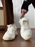 ADVBRIDGE  -  Spring New Men's Fashion All Small Design Green Canvas Shoes boy flats Shoes Low Top Board Shoes Student Shoes