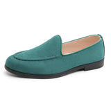 ADVBRIDGE  -  Trendy Suede Men's Loafers Comfy Summer Flat Shoes For Man Slip-on Business Leather Casual Shoes Man Moccasins zapatos de hombre